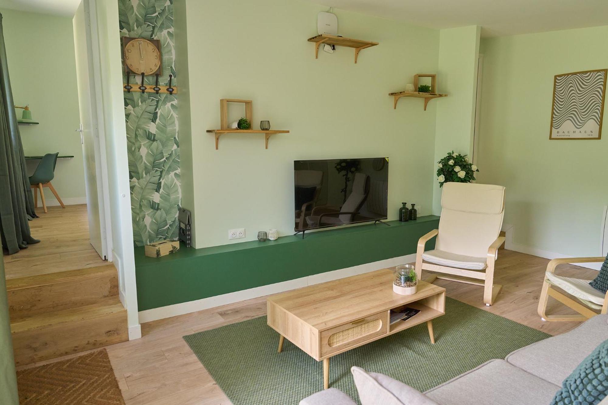 Green Escape - Cozy & Chill Brunoy Luaran gambar