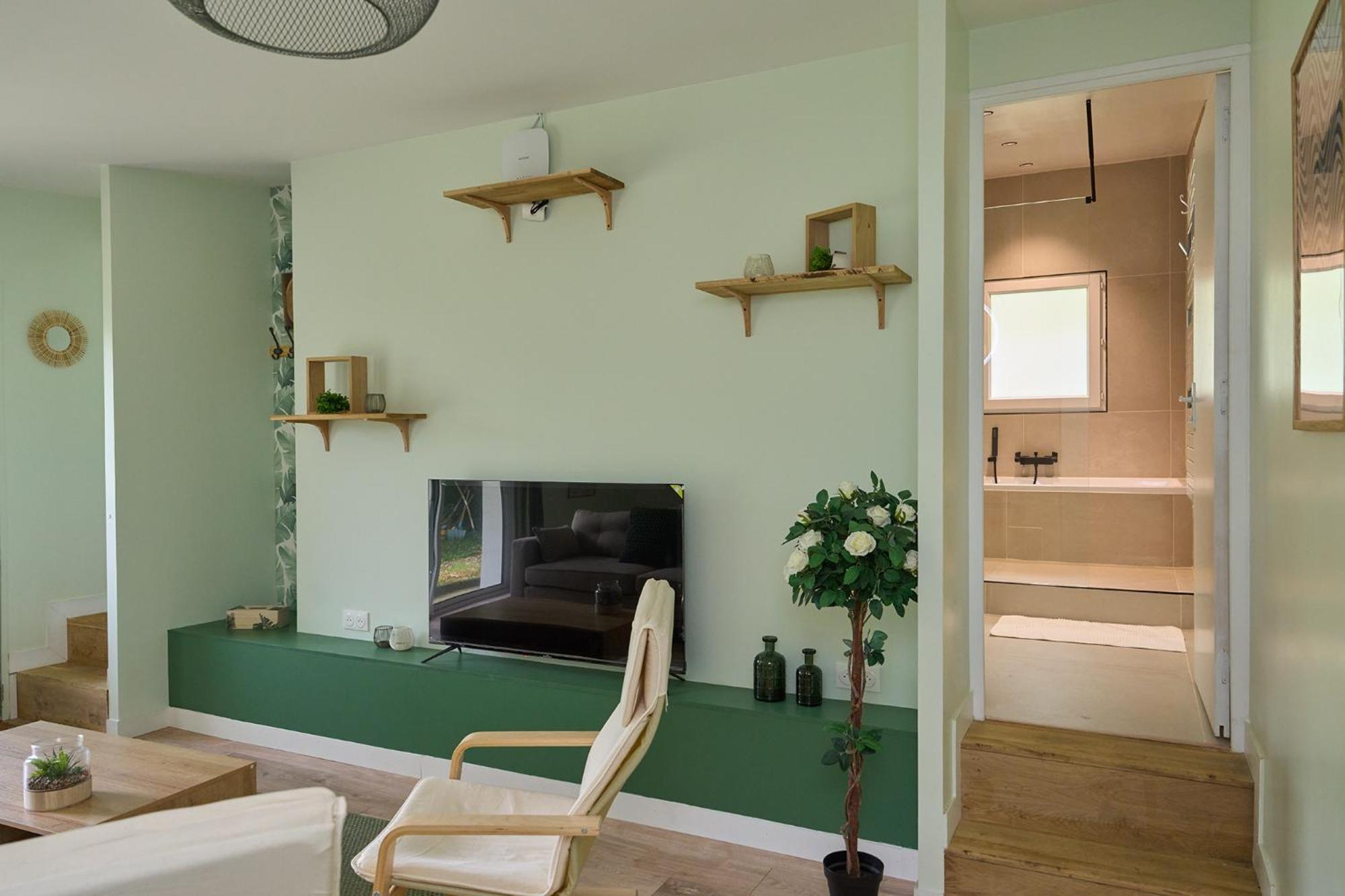 Green Escape - Cozy & Chill Brunoy Luaran gambar